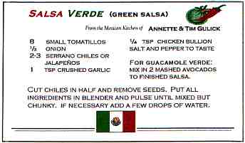Senora Ocaña's Salsa Verde Recipe