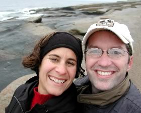 tim and annette gulick -  Maine seashore